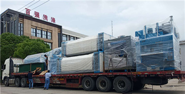 6月27、28日 百?gòu)?qiáng)洗滌龍等洗滌設(shè)備發(fā)貨四川